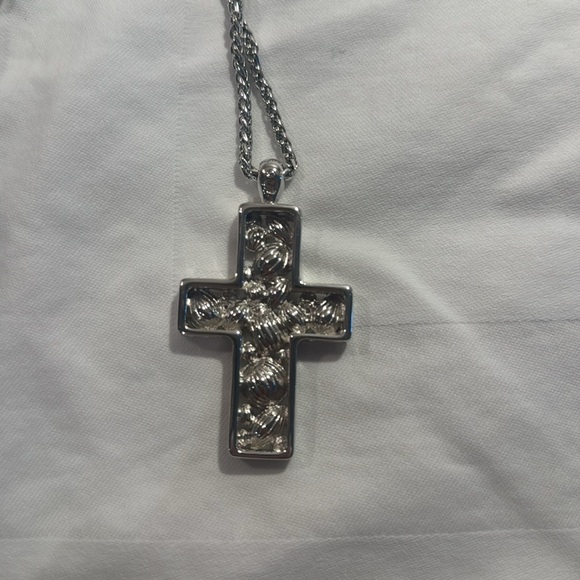Swarovski Cross Necklace - Picture 6 of 7